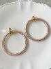 boucles Tibet rose gold