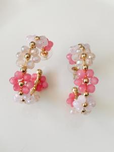 boucles Suzy rose doré