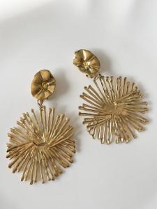 boucles Caro CLIP doré