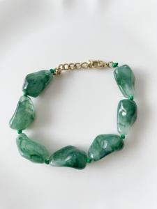 bracelet Béné vert doré