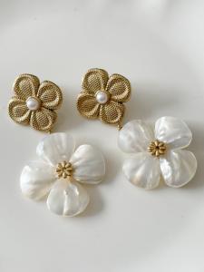 boucles Capucine long doré