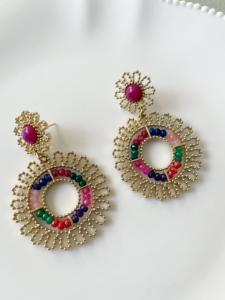 boucles Odile doré