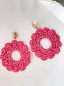 boucles Madère rose doré