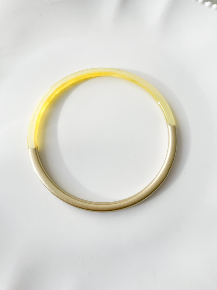 bracelet Diane jaune doré