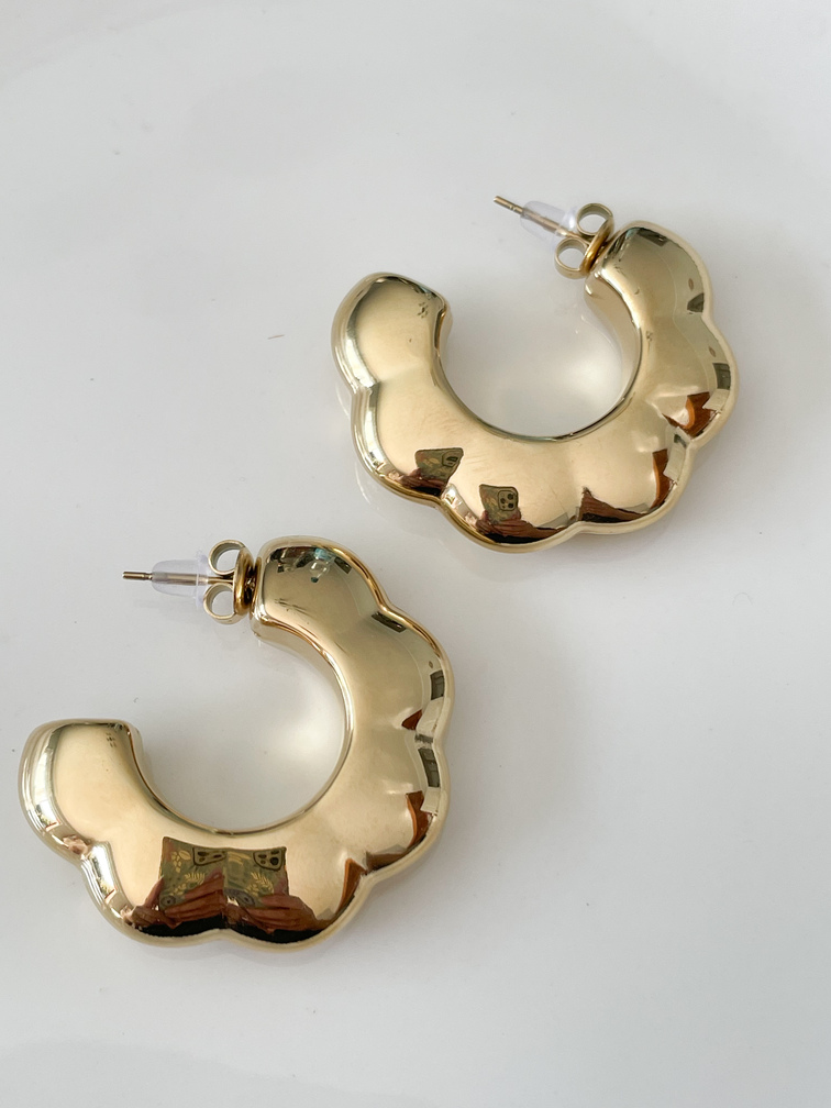 boucles Chloé doré