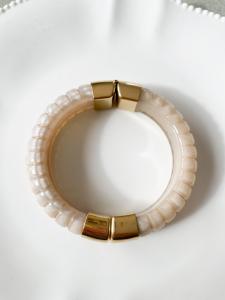 bracelet Chacha beige doré