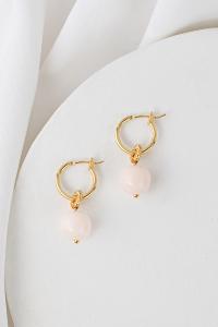 Boucles Lara crème doré de Shlomit Ofir