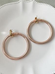 boucles Tibet rose gold