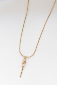 collier Soho rose doré de Shlomit Ofir