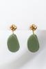 boucles Talia vert doré de Shlomit 