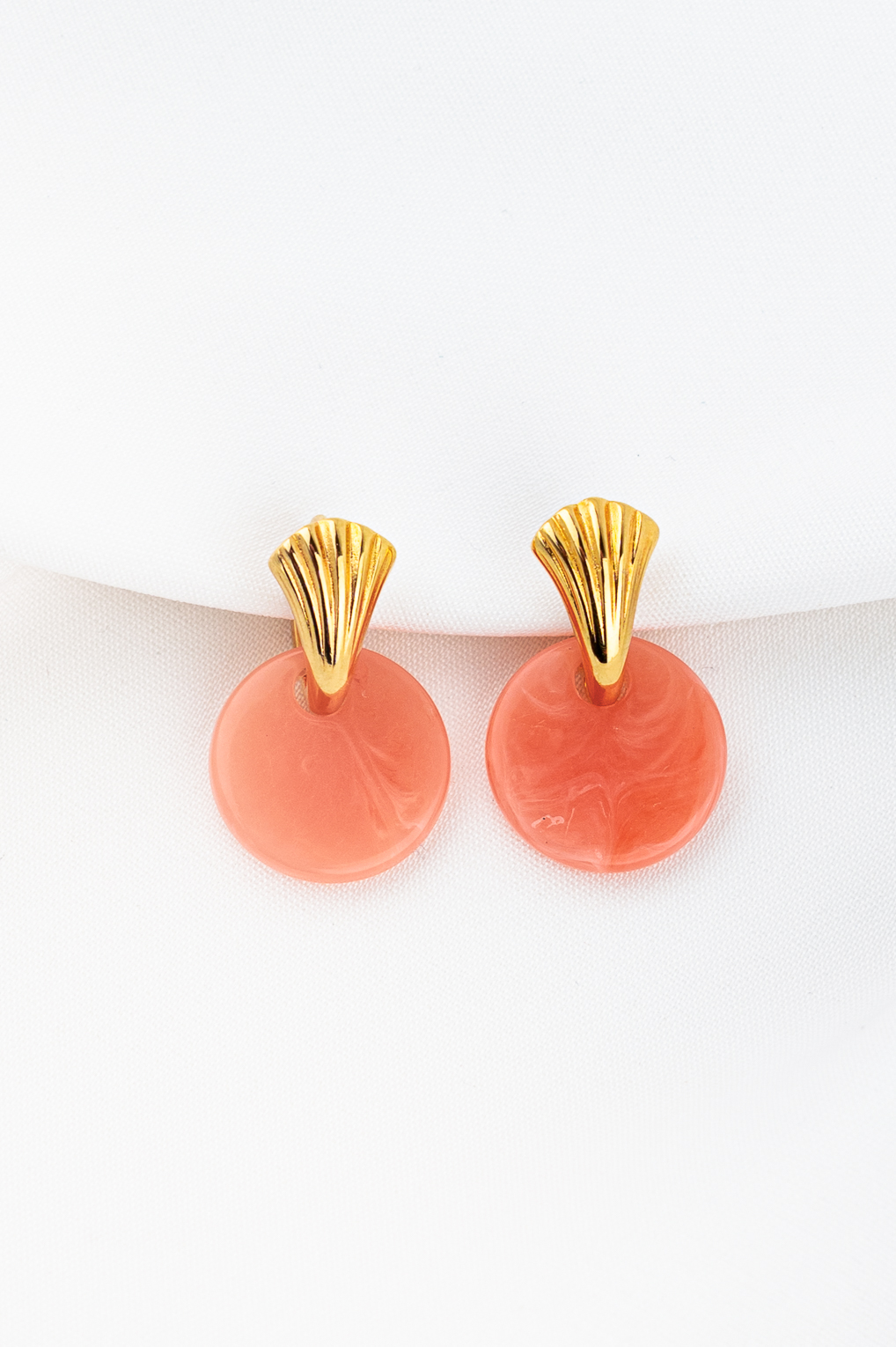 Boucles Sylvie rose doré de Shlomit Ofir