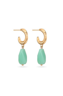 boucles Olivia vert doré de Shlomit 