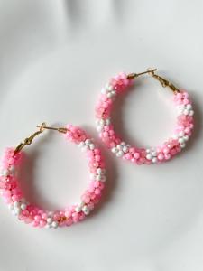 boucles Anna rose doré