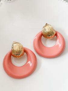 boucles Nicole rose doré