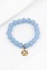 Bracelet Lara bleu ciel doré de Shlomit Ofir