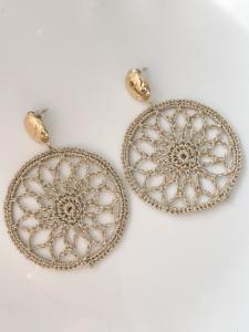 boucles Manille doré