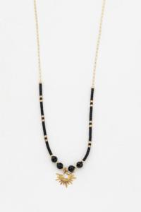 collier Haven noir doré de Shlomit 