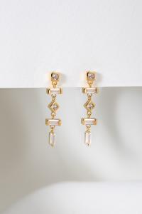 Boucles Blake long blanc doré de Shlomit